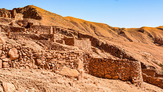 Vista de Pukara de Quitor, Atacama, Chile