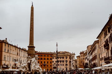 Streets and architecture in rome italy italia europe monuments vatican church museums 