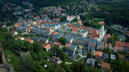 Bolkow old town from above