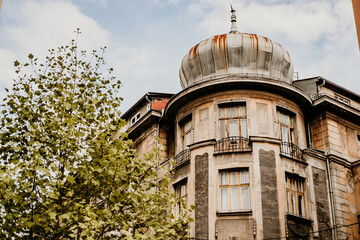 Streets and architecture in sarajevo Bosnia balkan old church buildings