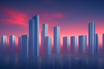 city at night - Generate AI