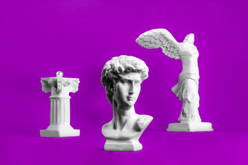 Aesthetic ancient statues