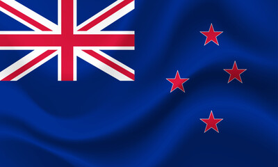 New Zealand flag. Flag of New Zealand. Official colors and proportion correctly. Symbol, icon