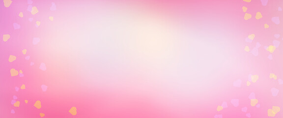 Abstract background with hearts