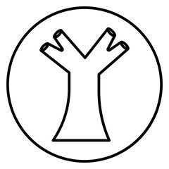 tree trunk icon