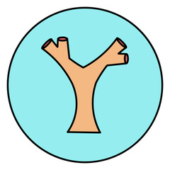 tree trunk icon