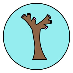 tree trunk icon