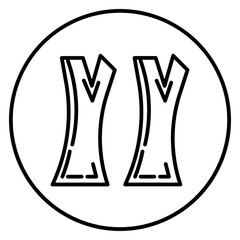 tree trunk icon