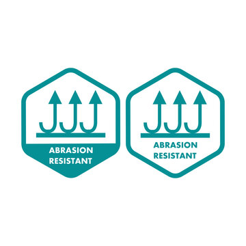 Abrasion Resistant Logo Vector Badge