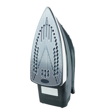 Smoothing iron isolated on transparent background