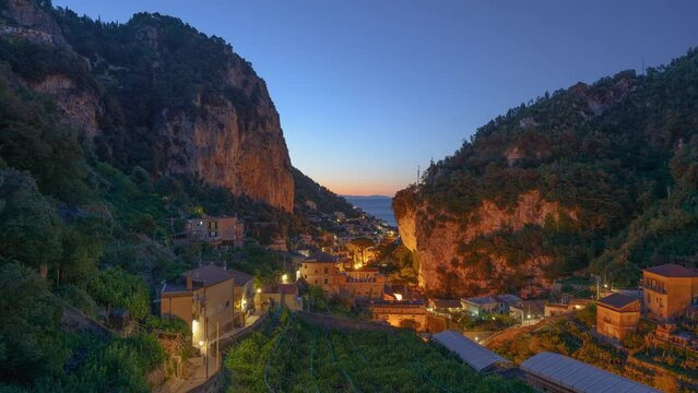 Amalfi, Italy Town View