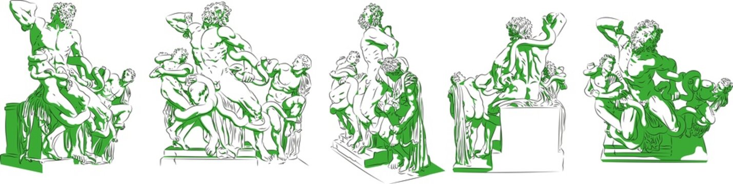 Lacoon and his sons,  Laocoon group