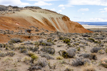 Walk through the beautiful Tierra de Colores in Parque Patagonia in Argentina, South America