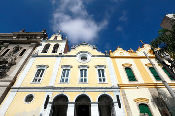 St. Francis of Assis Church, in the Largo Sao Francisco in Sao Paulo downtown, Brazil