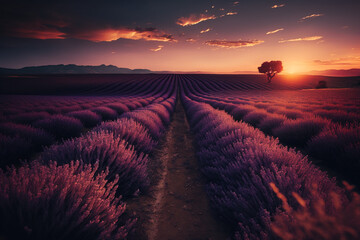 Lavender Field, Generative AI