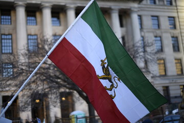 The Iranian flag