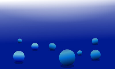 Blue Liquid color background design.