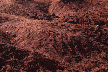 Red dunes of pacula hidalgo