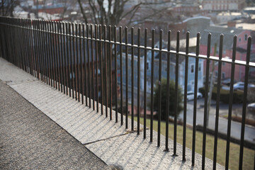 Metal fence outdoor for safety and design