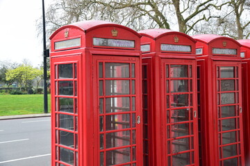 ロンドンの赤い公衆電話
