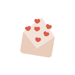 Flat Valentine Cute