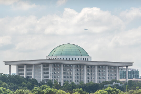 National Assembly of the Republic of Korea in Seoul South Korea
