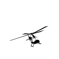 Helicopter logo silhouette © arif purnomo