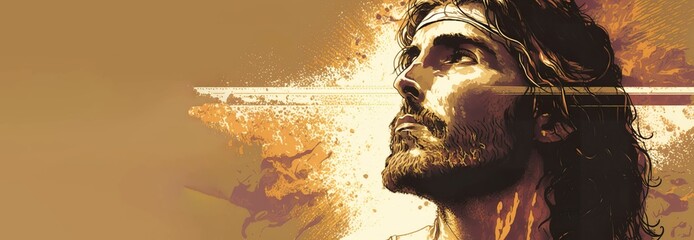 god faith religious spiritual illustration background faith art prayer christianity digital artwork
jesus christ easter holy saint saviour disciple christian bible biblical scene
meditation generative