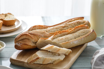 bread with butter for breakfast