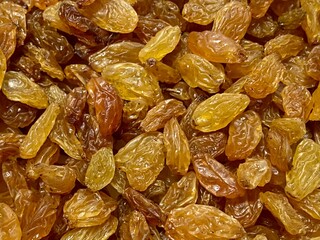 close up of raisins