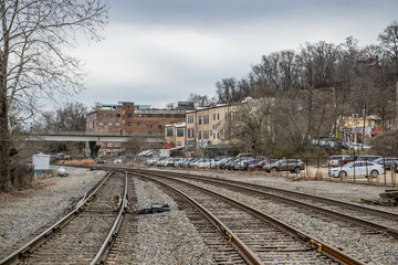 Fototapeta premium asheville river arts