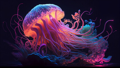 Colorful JellyFish