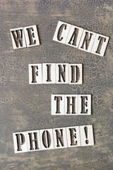 Obraz premium some words referring to public relations glitch on scrapbook paper with texture