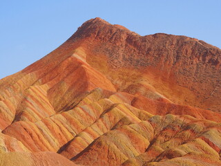 Rainbow Mountain Landform, Zhangye Danxia, Gansu , China