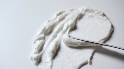 Cosmetic product smear spread texture skin care