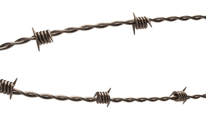 The  barbed wire png image