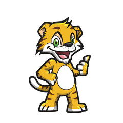 tiger cartoon character