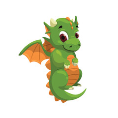 green dragon cartoon