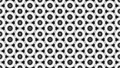 Abstract seamless pattern, seamless wallpaper, seamless background designed for use for interior, wallpaper, fabric, curtain, carpet, clothing, Batik, satin, background, illustration, Embroidery style