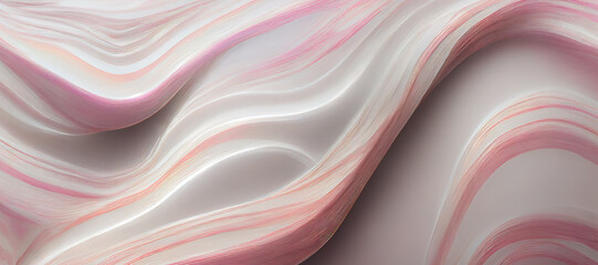 colorful pastel wave marble texture background with Generative AI Technology