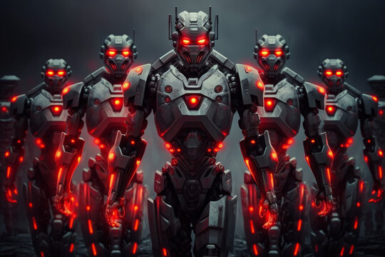 An army of mighty military robots is ready for battle With Generative AI