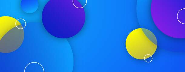 Blue fluid background, abstract blue background with circles, minimalistic blue background and wallpaper. geometric fluid background design