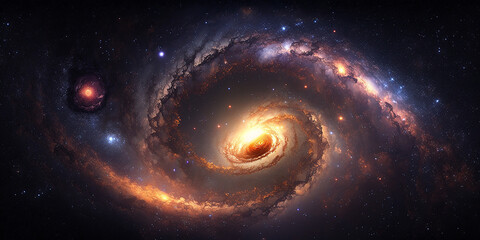 Space in the Milky Way universe