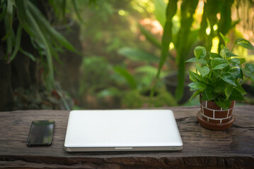 Office in the garden