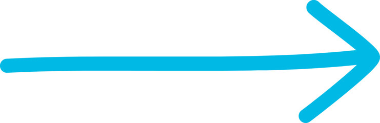 Obraz premium Hand drawn arrow black sign or symbol element doodle design