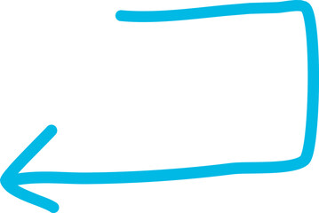 Hand drawn arrow black sign or symbol element doodle design