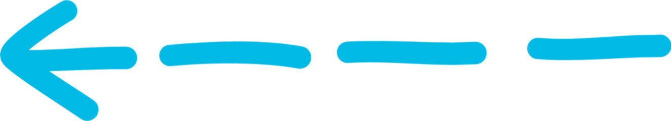 Hand drawn arrow black sign or symbol element doodle design