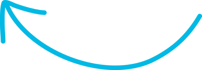 Hand drawn arrow black sign or symbol element doodle design