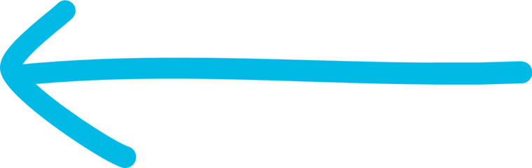 Hand drawn arrow black sign or symbol element doodle design