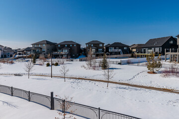 Obraz premium Kusch Park in Saskatoon, Canada